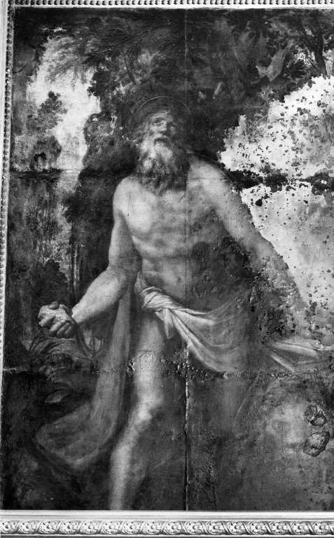 San Girolamo penitente (dipinto) by De Vecchi Giovanni (sec. XVI)
